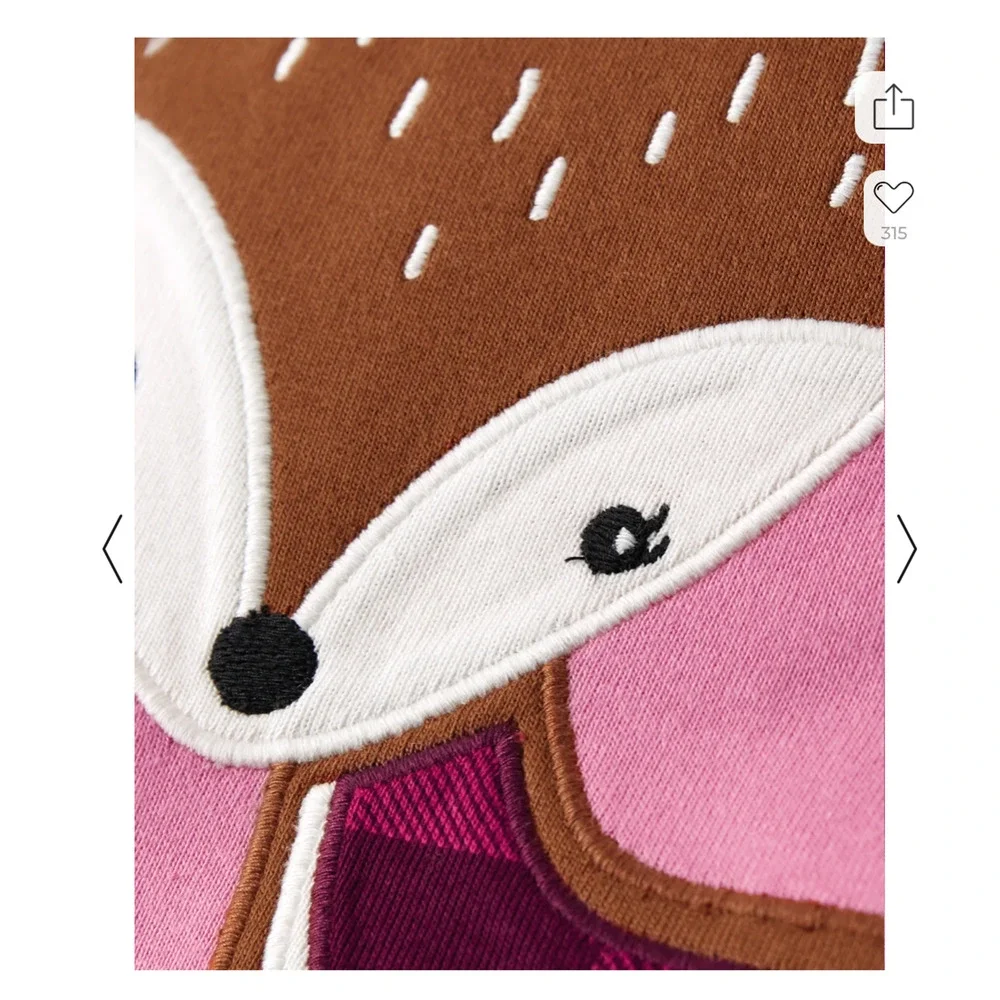 NWT Gymboree Girls Pink & Plaid W/ Embroidered Deer Cotton Pajamas -